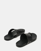 KESSEY BLACK LEATHER