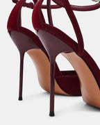 MORRIE DARK CHERRY TECHNO FABRIC
