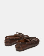 SAG BROWN LEATHER