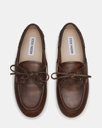 SAG BROWN LEATHER