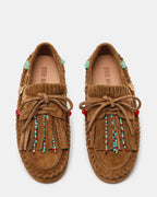 SAMUAL CHARM CHESTNUT SUEDE