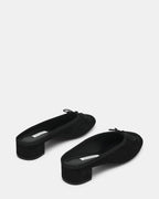 STEFFI MULE BLACK SUEDE