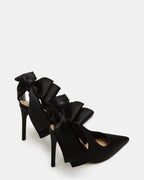 TEACUP BLACK SATIN