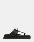 TIBBY BLACK LEATHER