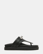 TIBBY BLACK LEATHER