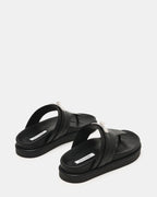 TIBBY BLACK LEATHER