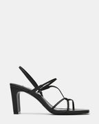 VINETIA BLACK LEATHER