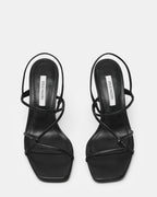 VINETIA BLACK LEATHER