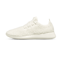 Men's Wool Runner Fluffs - Natural White (White Sole)