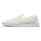 Men's Wool Lounger - Natural White (White Sole)