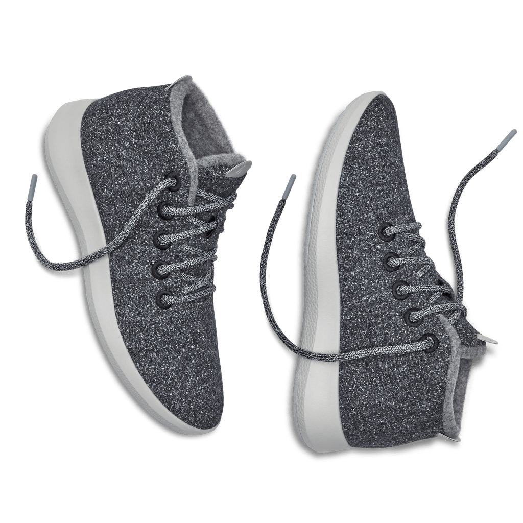 Women's Wool Runner-up Mizzles - Natural Grey (Light Grey Sole)