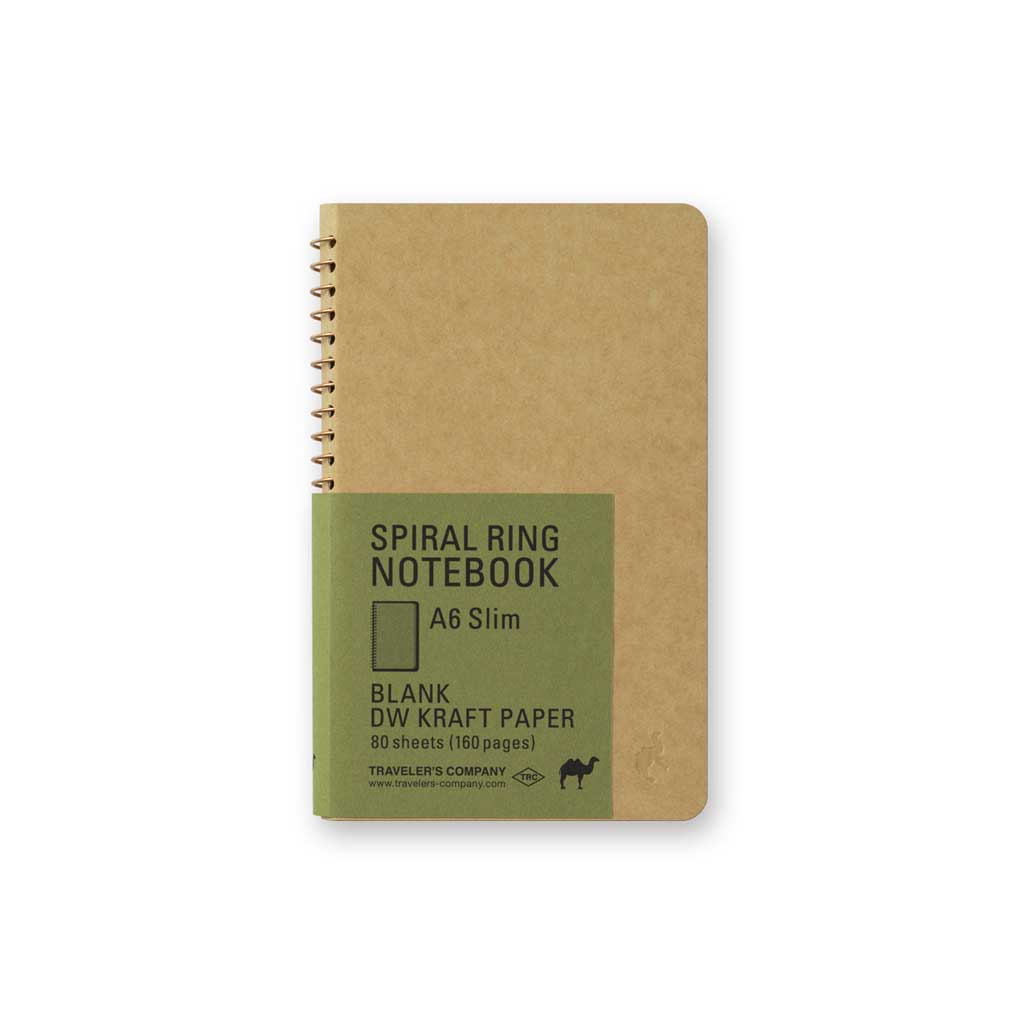 A6 Slim Spiral Ring Notebook - Famous | Online Store