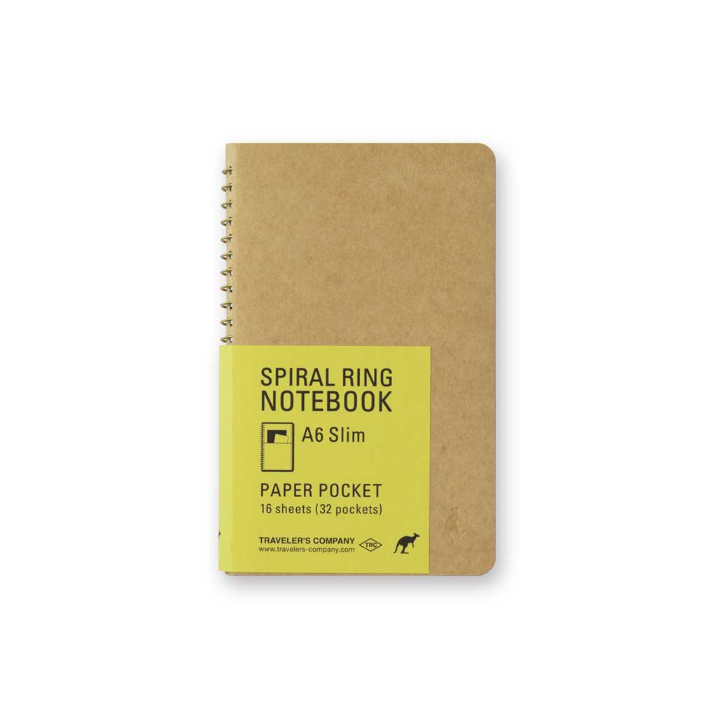 A6 Slim Spiral Ring Notebook - Famous | Online Store