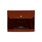 Alettone: Document Case for A6 Size - Brown - Famous | Online Store