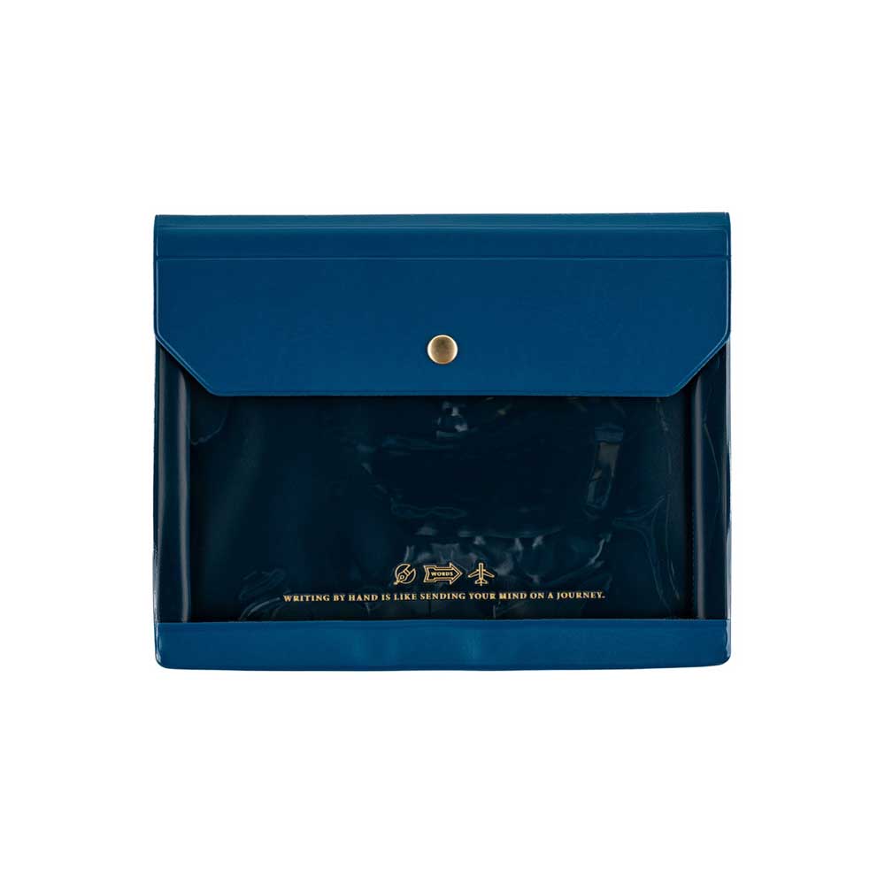 Alettone: Document Case for A6 Size - Navy - Famous | Online Store