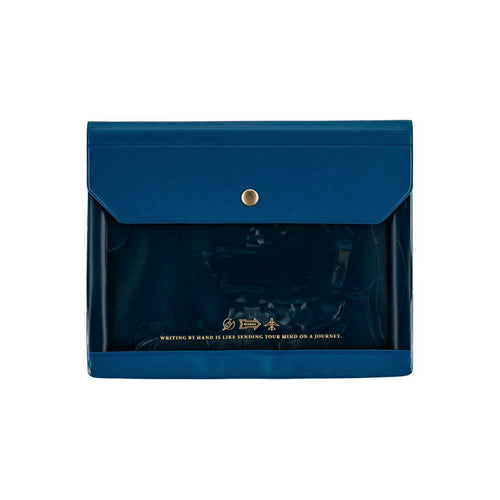 Alettone: Document Case for A6 Size - Navy - Famous | Online Store