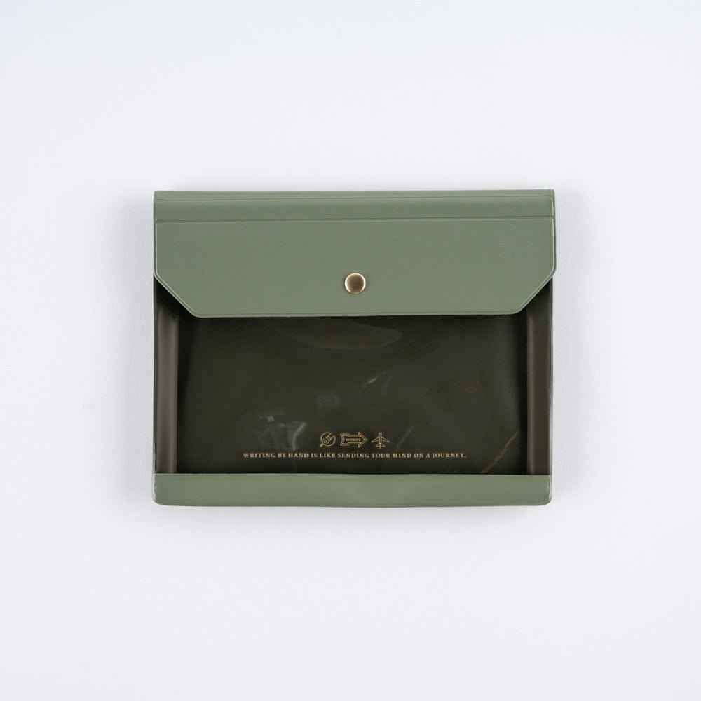 Alettone: Document Case for A6 Size - Olive