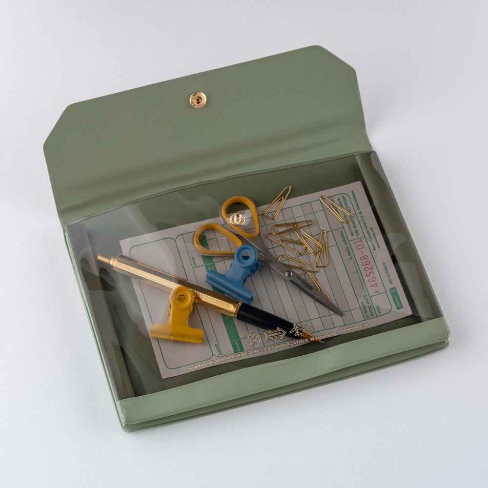 Alettone: Document Case for A6 Size - Olive