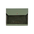 Alettone: Document Case for A6 Size - Olive - Famous | Online Store