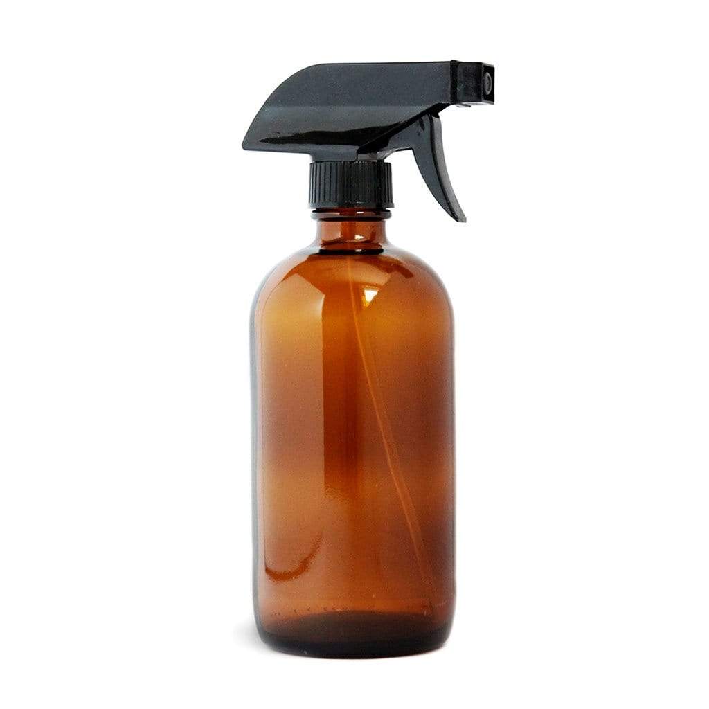 Amber Glass Spray Bottle, 16 oz - Famous | Online Store