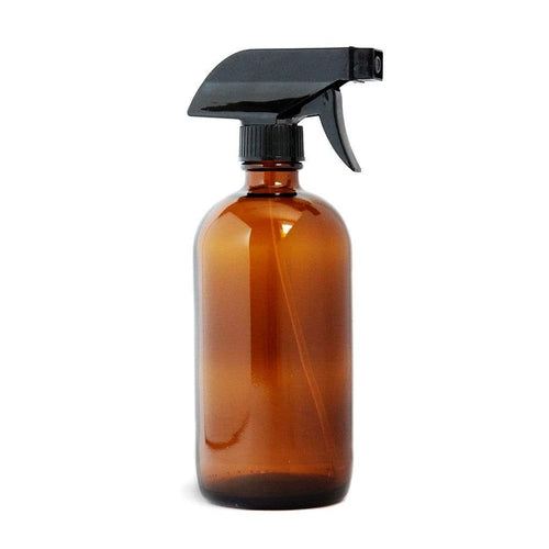 Amber Glass Spray Bottle, 16 oz - Famous | Online Store