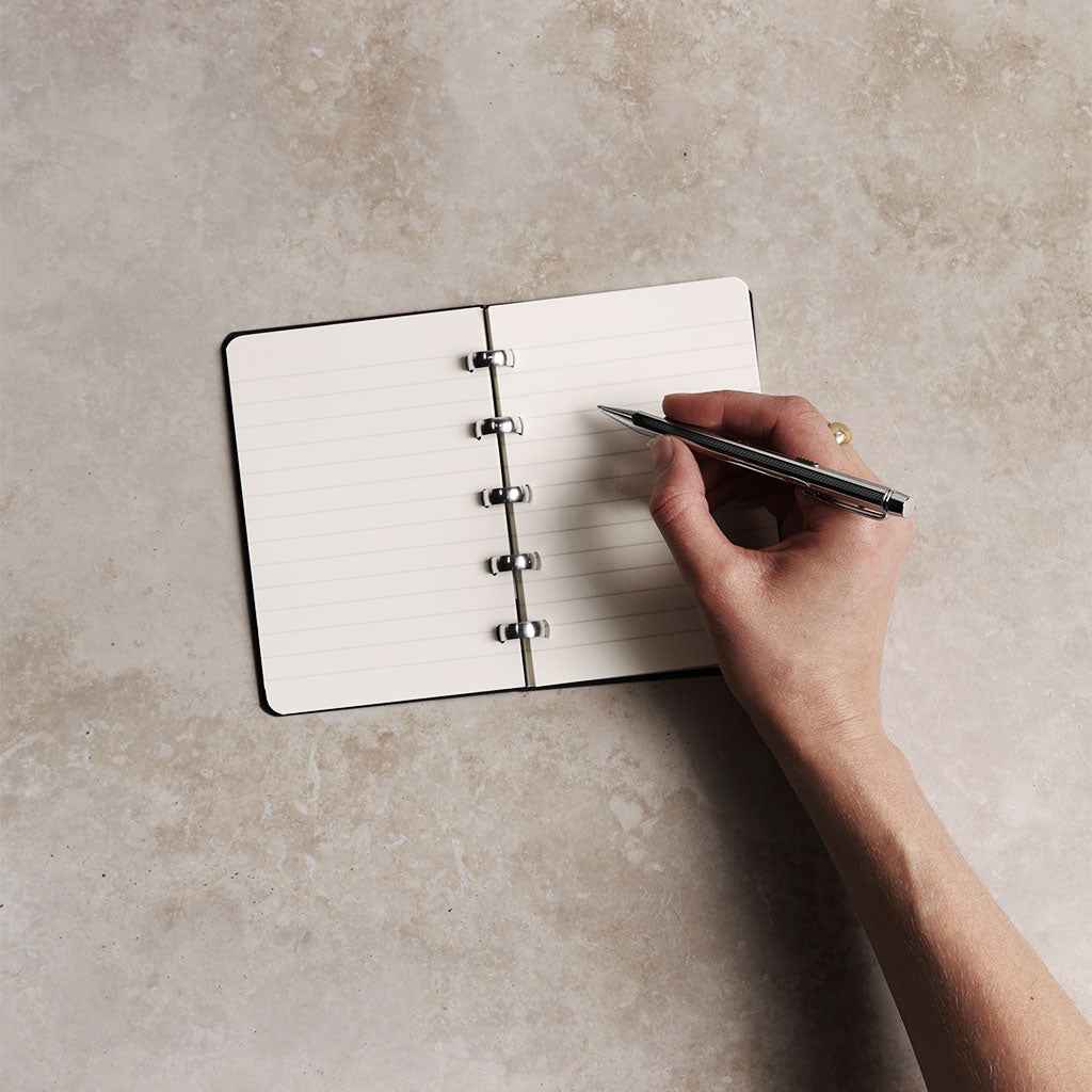 Atoma Elegant Disc-Bound Refillable Notebook