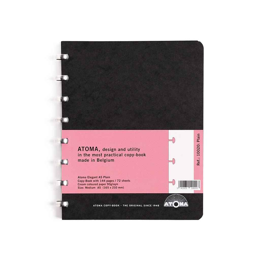 Atoma Elegant Disc-Bound Refillable Notebook