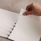 Atoma Elegant Disc-Bound Refillable Notebook