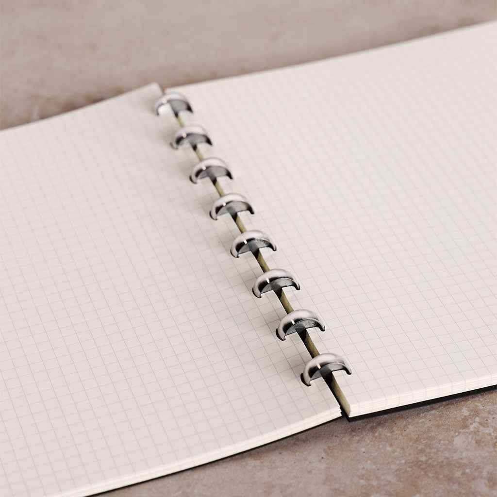 Atoma Elegant Disc-Bound Refillable Notebook