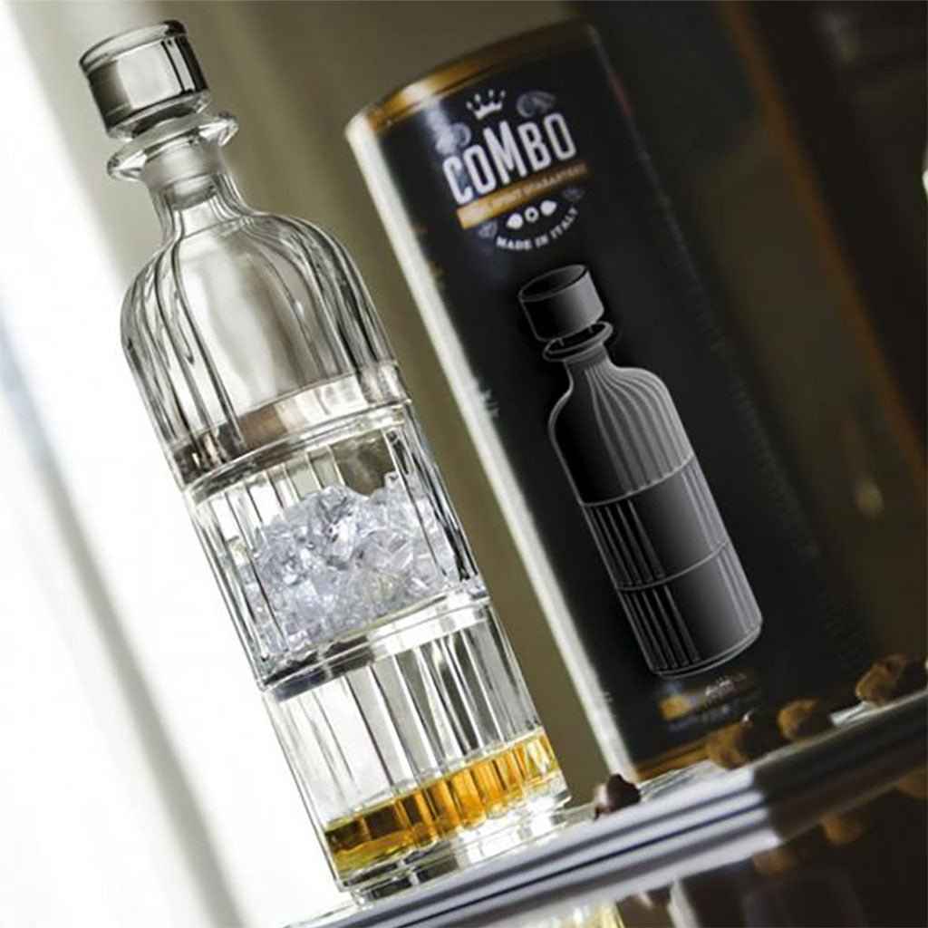 Beacon Stackable Decanter and Rocks Glass Set