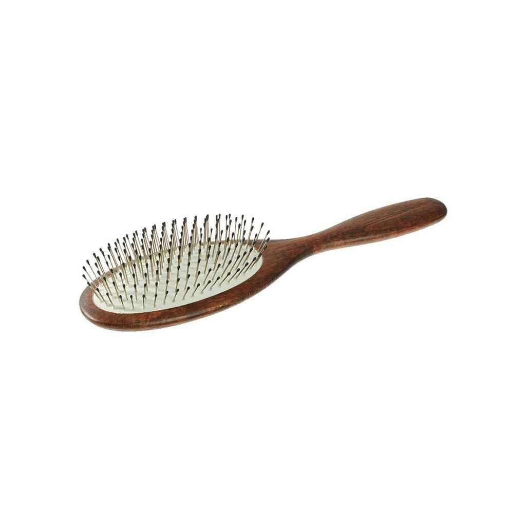 Beech Wood Steel Pin Hairbrush
