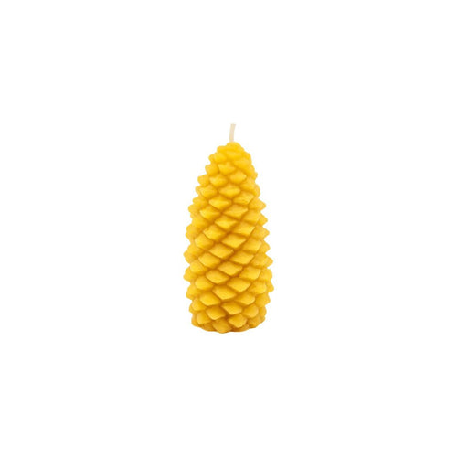 Beeswax Pinecone Candle - Famous | Online Store