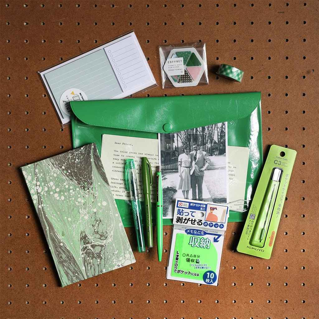 BGS The Green One Office Supplies Kit