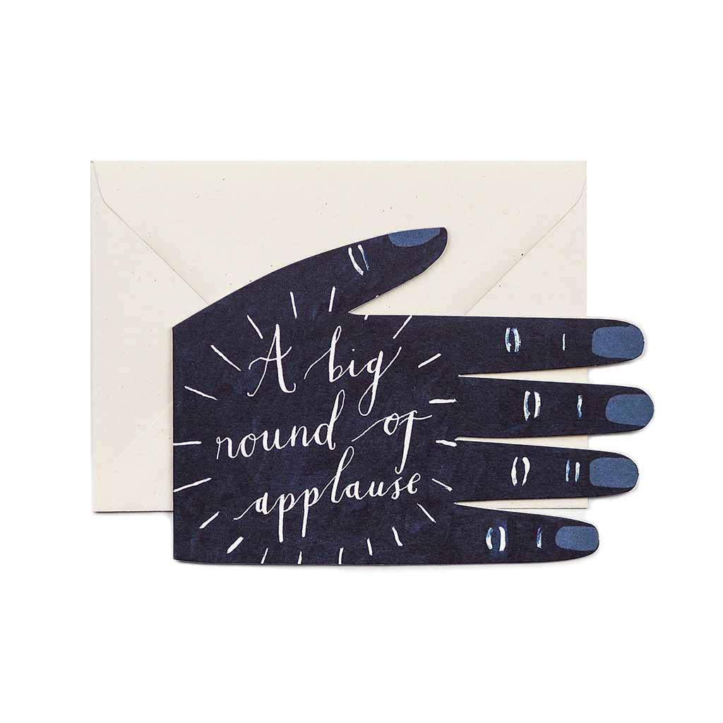 Big Round of Applause Congrats Card - Famous | Online Store