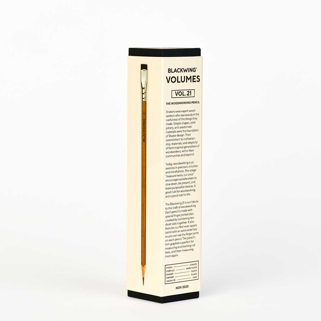 Blackwing Volume 21 Pencils - Woodworking - Famous | Online Store