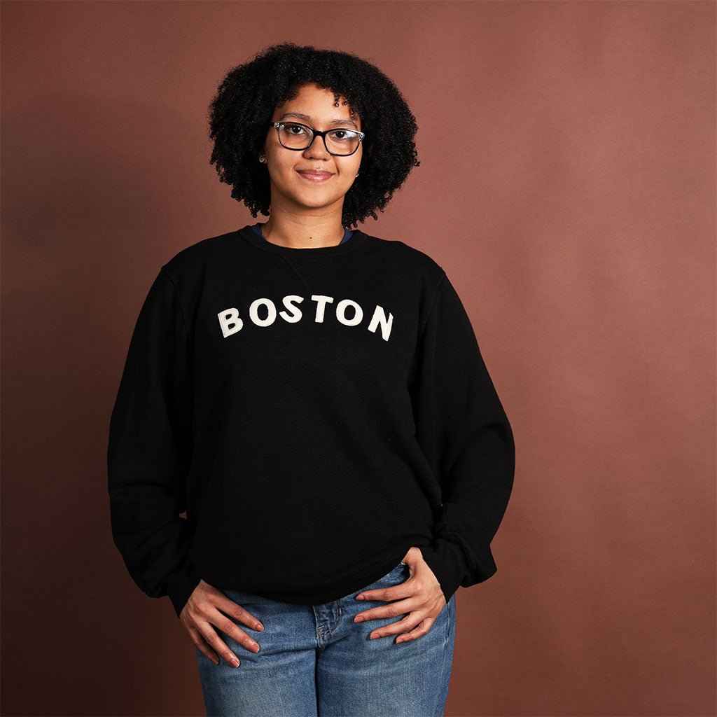 Boston Crewneck Terry Sweatshirt