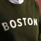 Boston Crewneck Terry Sweatshirt