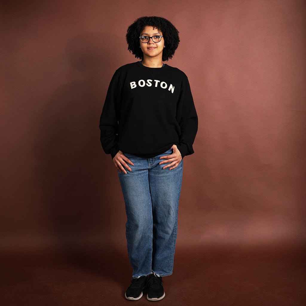Boston Crewneck Terry Sweatshirt