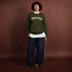 Boston Crewneck Terry Sweatshirt