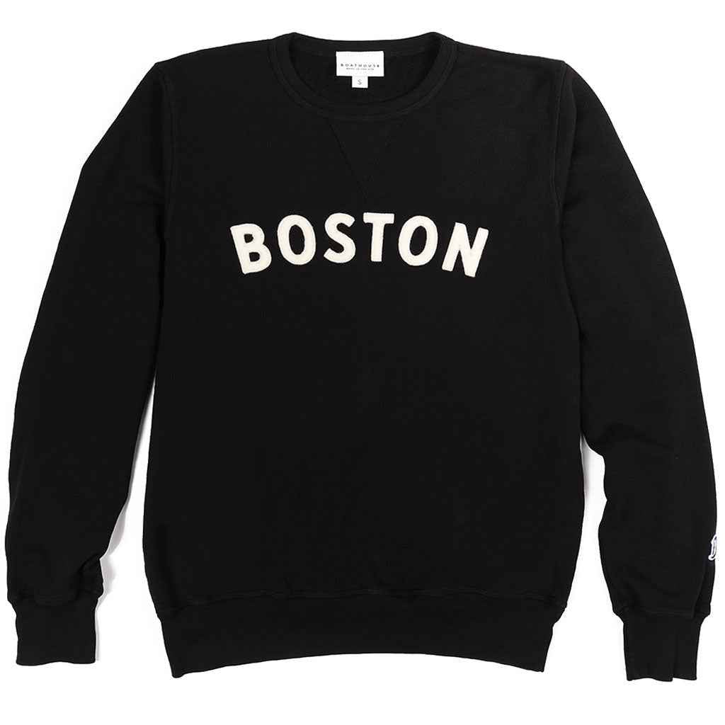 Boston Crewneck Terry Sweatshirt