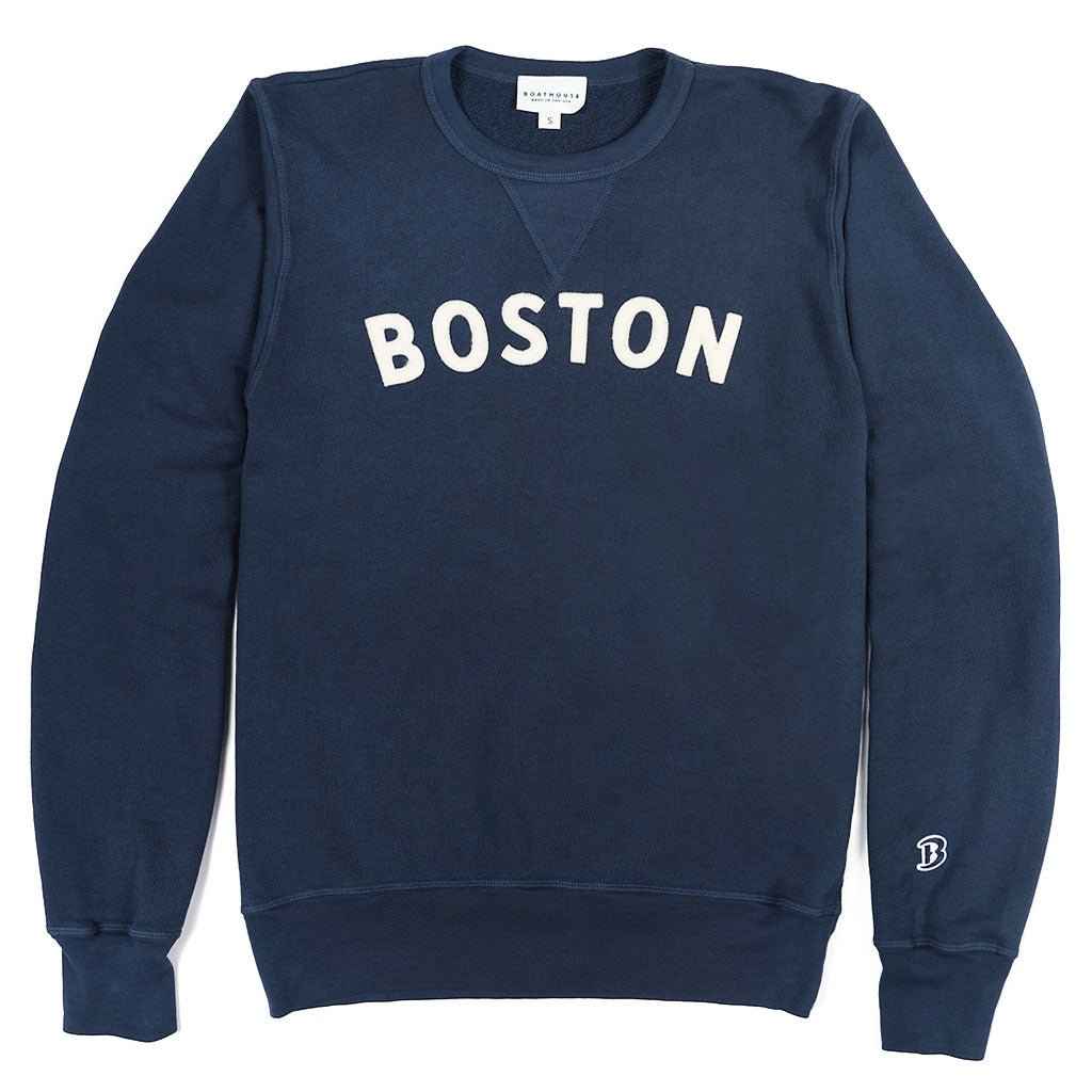Boston Crewneck Terry Sweatshirt