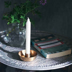 Brass Candleholder, Bowl