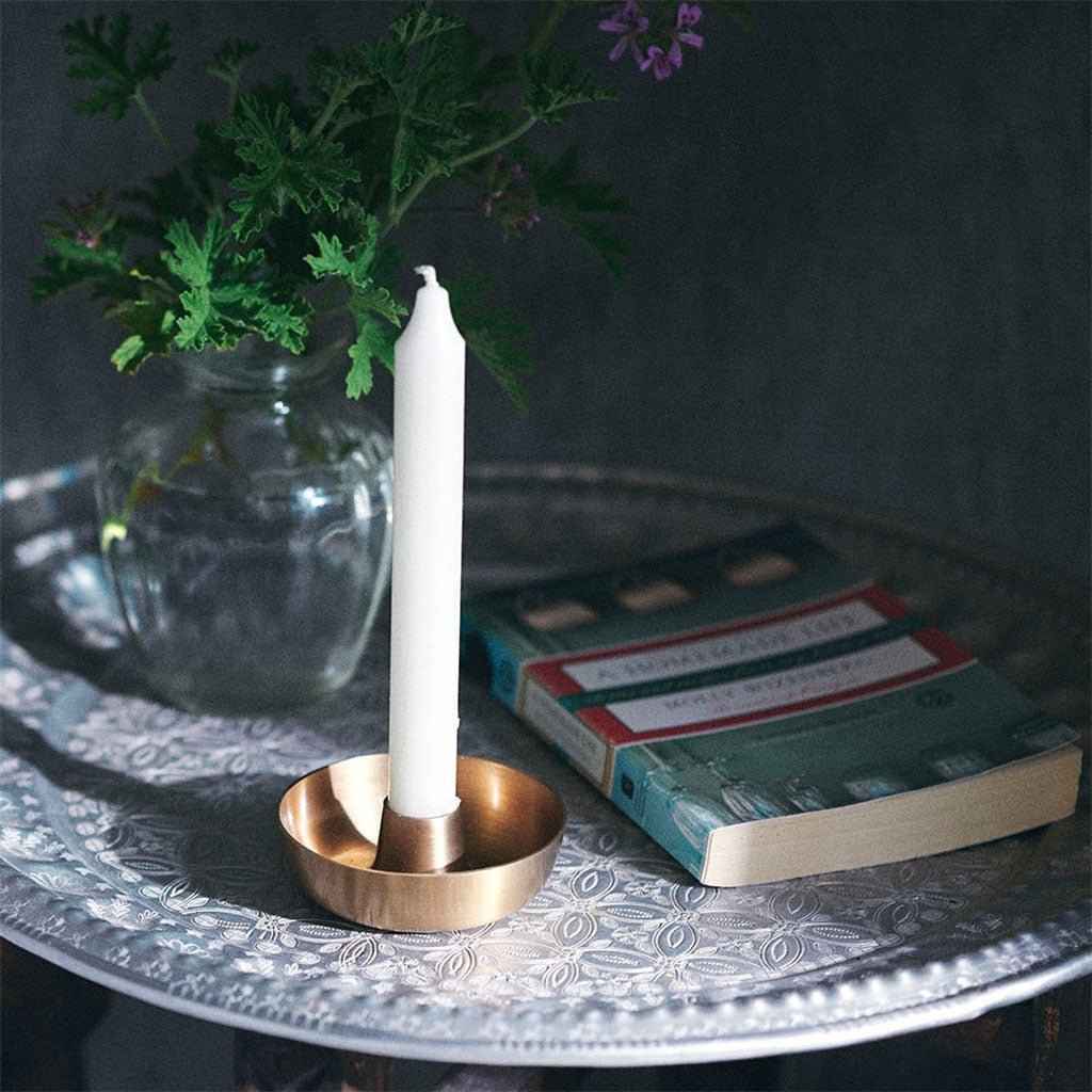 Brass Candleholder, Bowl