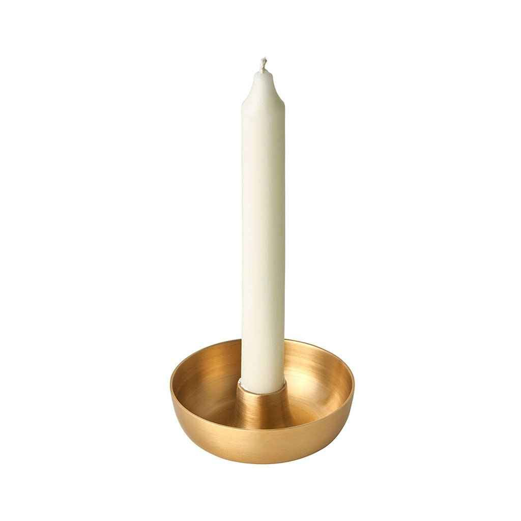 Brass Candleholder, Bowl