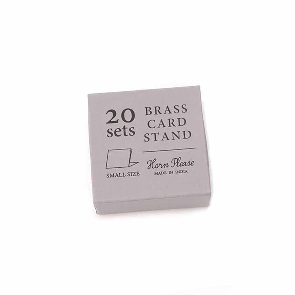 Brass Card Stand - Famous | Online Store