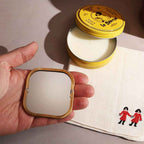 Brass Framed Travel Mirror