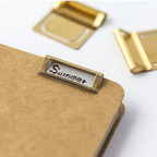 Brass Index Clip - Famous | Online Store