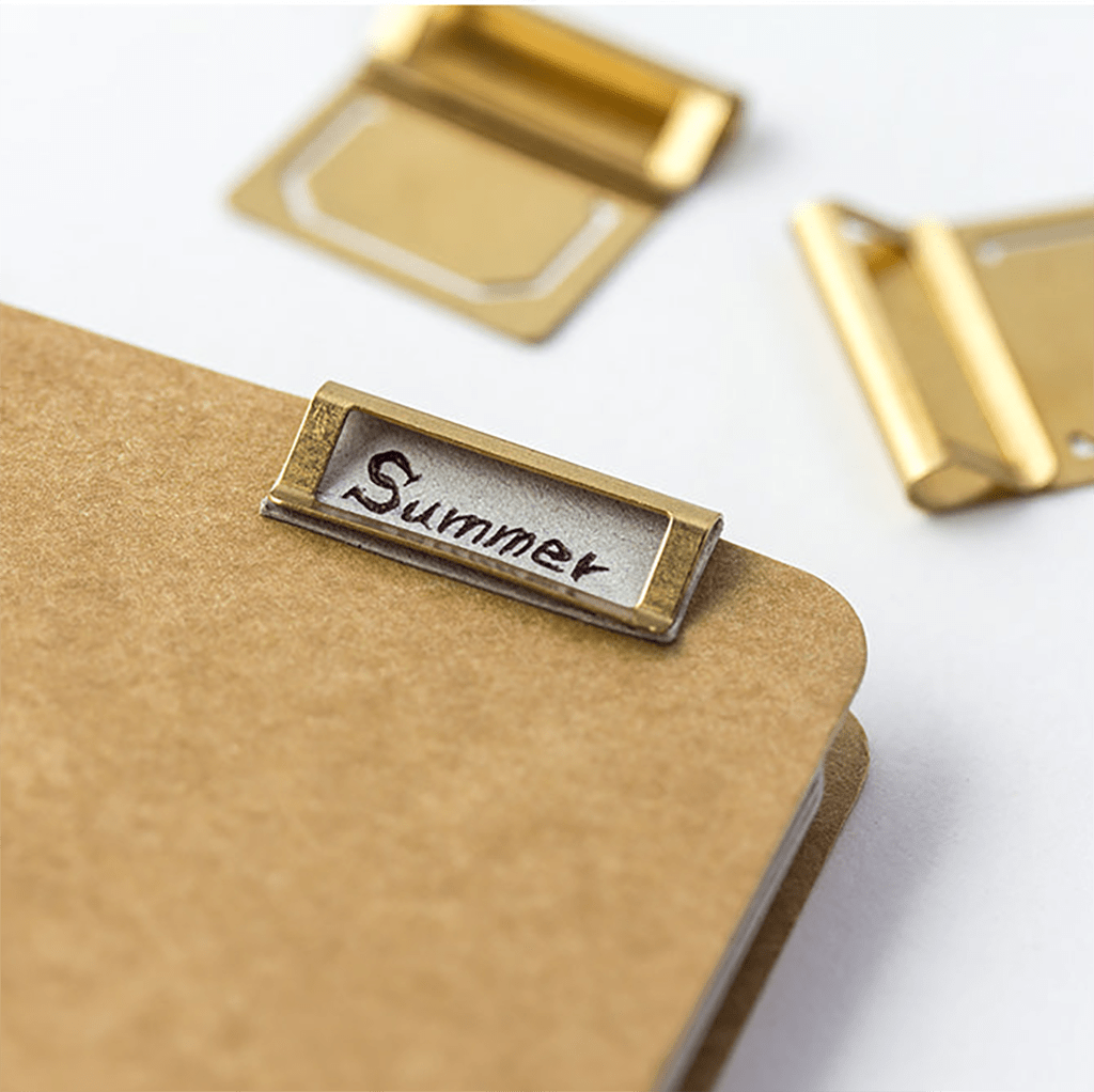 Brass Index Clip - Famous | Online Store