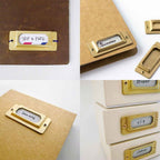 Brass Label Plate