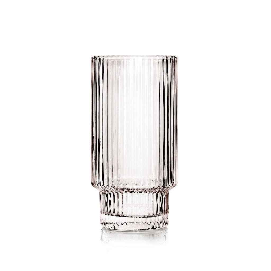 Brattle Stepped Hi-Ball Glass